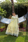 3PC LAWN EMBROIDERED SHIRT WITH NET EMBROIDERED DUPATTA AND TROUSER -728
