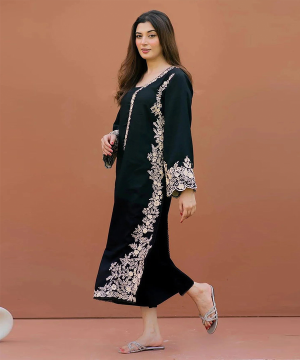 Lawn 2PC Unstitch Embroidered-104