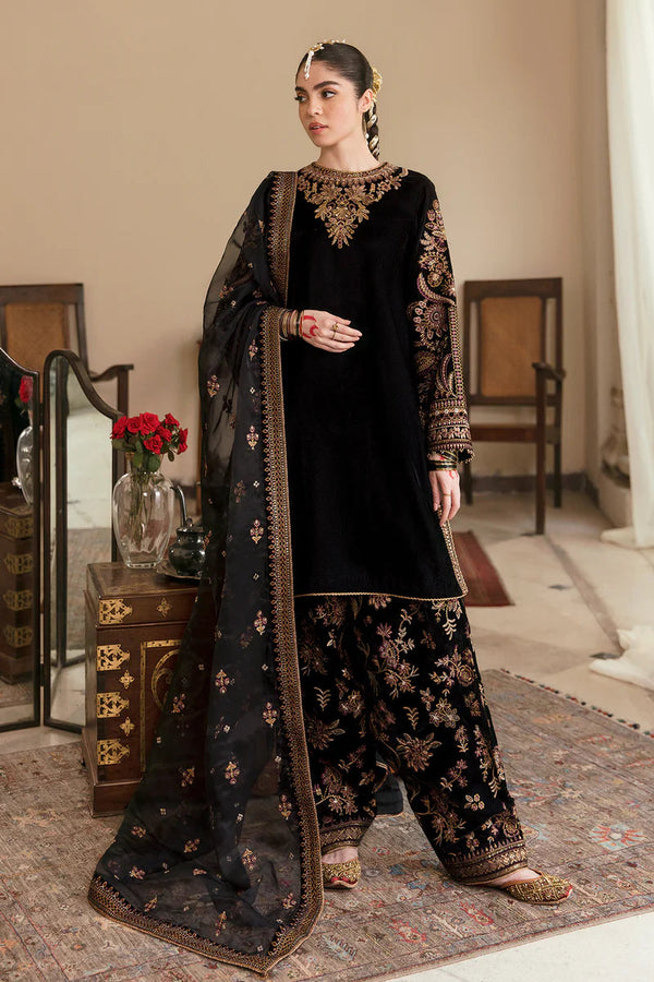 Velvet Unstitch 3PC Embroidered- 951