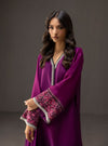 3Piece Unstitched Embroidered and Printed SIlk Suit 226