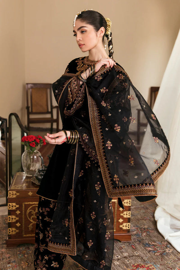 Velvet Unstitch 3PC Embroidered- 951