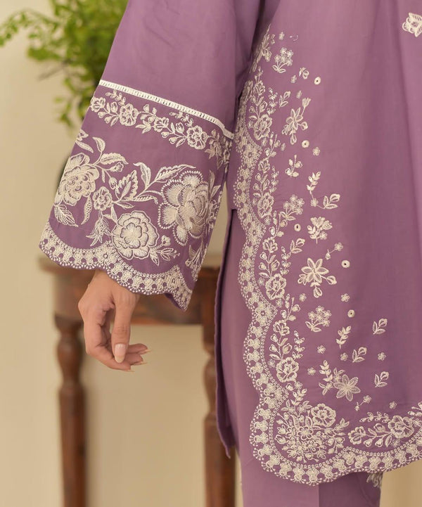 Summer 3Piece Lawn Embroidered Suit-730