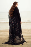 3PC LAWN EMBROIDERED SHIRT WITH COTTON NET PRINTED EMBROIDERED DUPATTA AND TROUSER -520