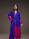 3Piece Unstitched Embroidered and Printed SIlk Suit 230