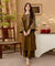 2 Piece Embroidered Lawn Shirt with Dyed Trouser BA 68