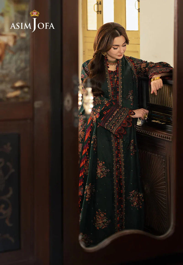 3PC DHANAK EMBROIDERED UNSTICHED SUIT-259