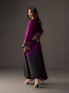 3Piece Unstitched Embroidered and Printed SIlk Suit 226