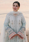 Lawn-3PC Embroidered Shirt With Khadi Net Embroidered Dupatta- V 722