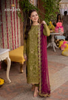 Lawn 3PC Embroidered With Chiffon Embroidered Dupatta-243