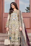 Lawn Embroidered Shirt with Digital printert jacquard dupatta V669