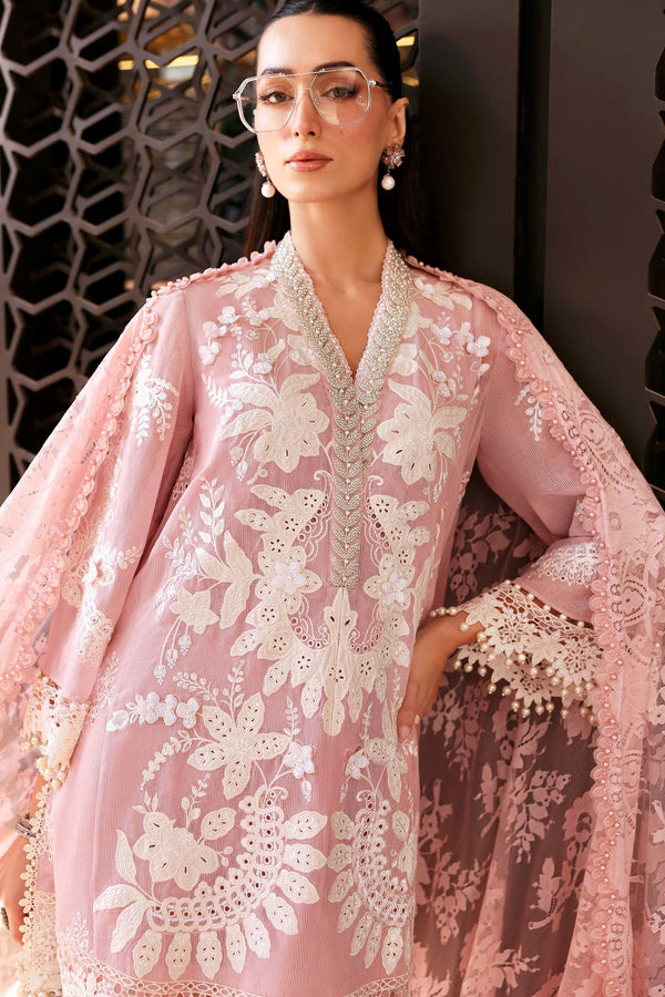 3 Piece Unstitched Embroidered LawnSuit V720