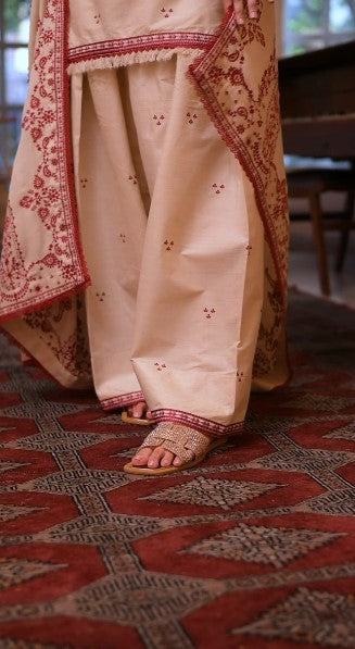 ANEELAS UNSTITCH DHANAK 3PC SUIT-46
