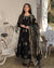 Dhanak -3PC Unstitch Embroidered Shirt with Digital Printed Silk Dupatta-109