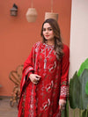 Lawn Unstitched Embroidered Collection with Chiffion Embroidered Dupatta 715