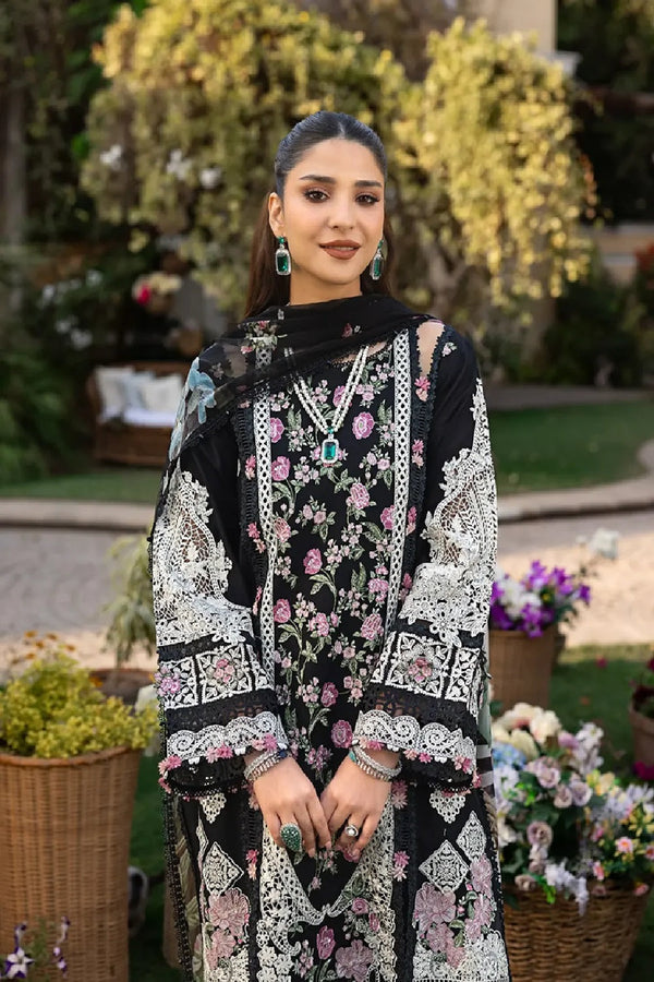 Premium - Luxury Lawn Edition' 26 -Chiffon Printed Dupata-702