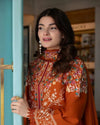 3PC EMBROIDERED DHANAK SUIT-47
