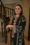 Aneelas Unstitched 3Pc Luxury Dhanak Emb Shirt Trouser -43