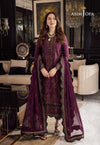 Unstitch Dhanak-3PC Embroidered With Dhanak Embroidered Dupatta-668
