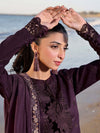 3-Piece Unstitched Heavy Embroidered Chickan Kaari Dhanak Suit ( Full Embroidered Dhanak Dupatta ) IZ-813