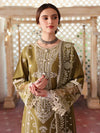 3 Piece - Unstitched Fully Embroidered Lawn Fabric-590